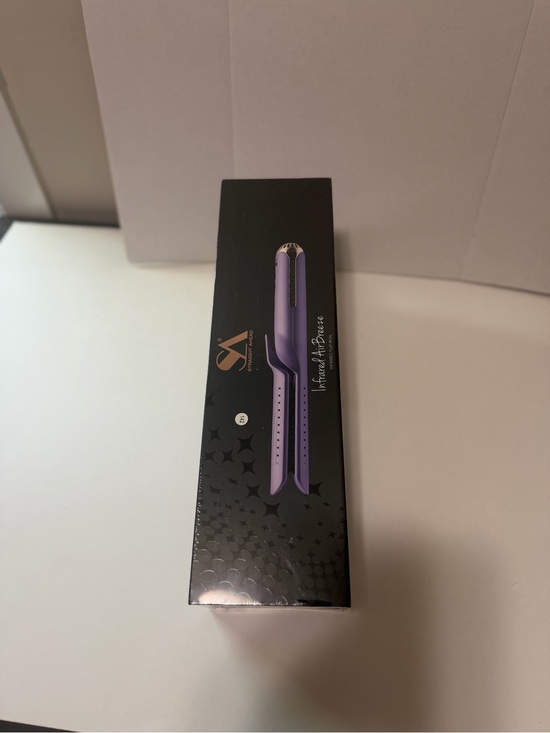Infrared AirBreeze NFRARED FLAT IRON Other - Straight Ahead Infrared Air Breeze Hair Styler Flat Iron – Purple – New in Box